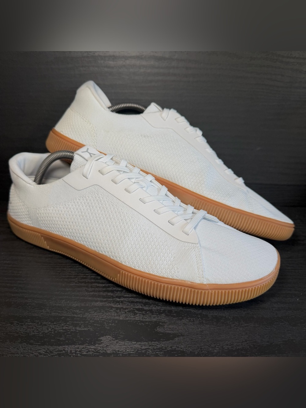 Flux Men’s Adapt Trainer Barefoot Sneaker Minimalist Shoe Sz 12 White Gum EUC